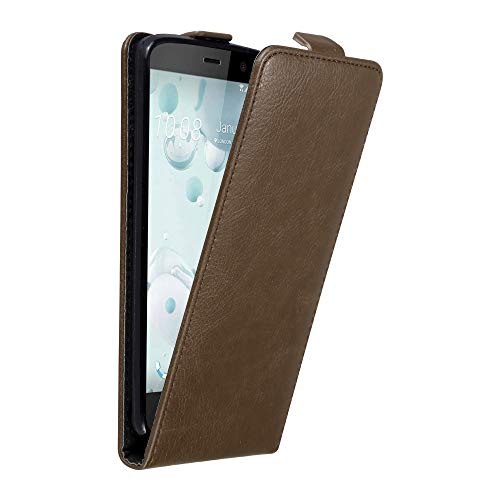 Capa HTC U Play CADORABO Castanho (Acessório Informática e Tel.) CADORABO - Capas para telemóveis - htc u play, acessorio informatica, tel., castanho