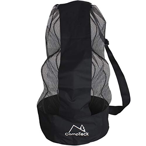 Saco de Futebol CAMPTECK U7081 (Preto - 12-15 bolas) CampTeck - Bolsas e carrinhos para transportar bolas - saco, futebol, campcteck, u7081, preto, bolas