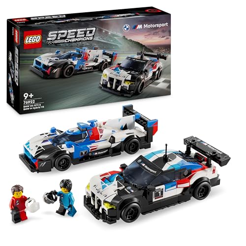 LEGO Speed Champions - BMW M4 GT3 e BMW M Hybrid V8 (Idade mínima: 9 anos) LEGO - Blocos de encaixe - lego, Speed Champions, bmw m4 gt3, bmw m hybrid v8, 9 anos