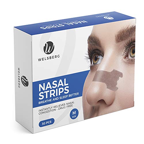 Tiras Nasais Anti-Ronco WELSBERG (Tam: M) Welsberg - Aids para ronco e apneia do sono - anti-ronco, m