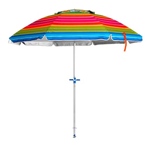 Guarda-Sol de Jardim Outsunny | Diametro: 200 cm - Preto Pincho - Guarda-sóis e toldos de exterior - jardim, 200 cm, preto
