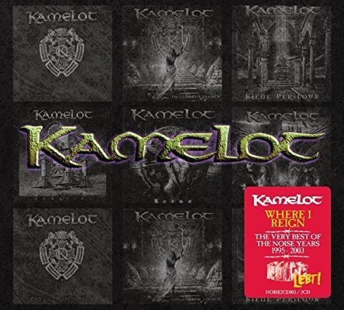 CD Where I Reign - The Very Best Of The Noise Years 1995-2003 (2 CDs) Kamelot - Música e gravações de som - cd, where i reign, very best of, noise years, 1995-2003, 2 cds