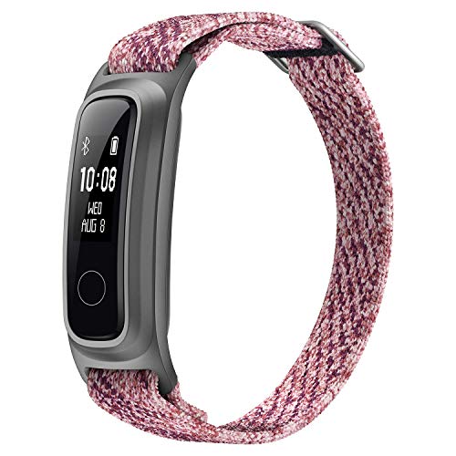 Pulseira Desportiva HONOR Band 5 Sport (Bluetooth - Rosa) HONOR - Óculos inteligentes - bluetooth, oled, resistente à água, sensor de movimento
