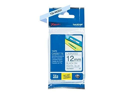 Cassete de Fitas de Etiquetar BROTHER TZe-MQ531 Preto sobre azul Brother - Fitas de etiquetas e recargas - preto, azul, impressão, cartuchos