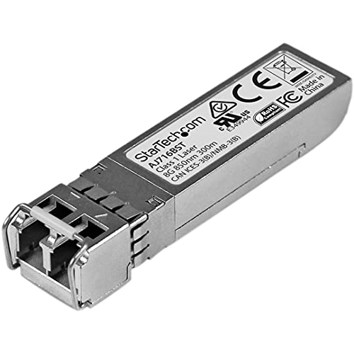 Módulo de Transcetor de Rede STARTECH.COM AJ716BST 850nm 8000Mbit/s SFP+ STARTECH.COM - Repetidores e transceptores - sfp +, 850nm, 8000mbit/s, fibra