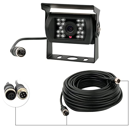 Câmara de Rosto REVERSIBLE 12V-24V 18 Led Ir CAMECHO - Câmeras de estacionamento para veículos motorizados - câmera, rosto, reversible, led, ir