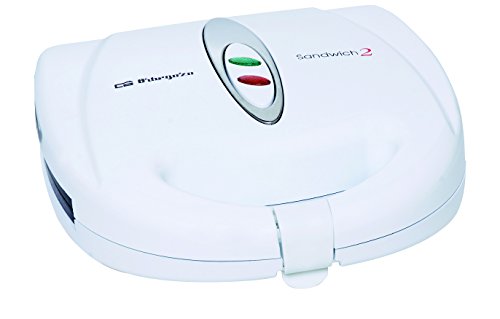 Máquina de Sanduíches Orbegozo 800W | Aço inoxidável Orbegozo - Fatiadoras de frios - 800W, aço inoxidável
