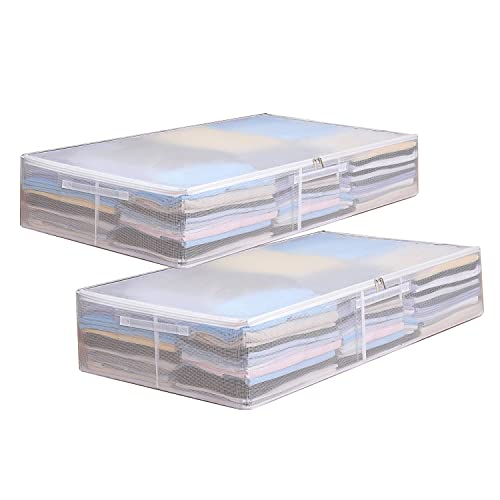 Saco para Roupa Anampion 2Pcs 30L Bolsa de Armazenamento com Asa Reforçada ANAMPION - Sacolas de armazenamento doméstico - 30 kg, nylon/poliester, 2 peças, asa reforçada