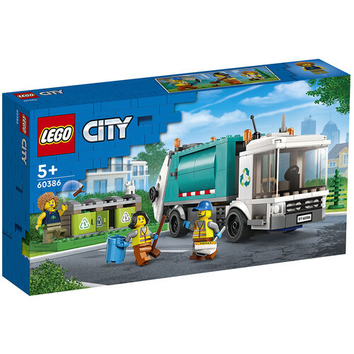 LEGO City - Camião de Reciclagem (Idade Mínima: 5) LEGO - Brinquedos - lego city, camião de reciclagem, idade mínima 5