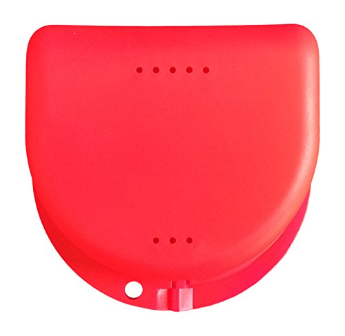 Caixa de Armazenamento de Aparatos Dentários PINK TRANSLUCENT Snorflex® - Cuidados com a higiene oral - armazenamento, aparelhos dentais, translúcido