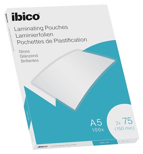 Pack 100 Folhas Autocolantes IBICO 627314 Ibico - Enfeites e acabamentos - 100 folhas, autocolantes brilhantes, autocolantes mate, proteção de documentos
