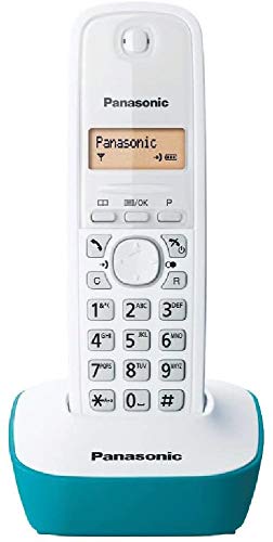 Telefone sem fio PANASONIC KX-TG1611 Azul Panasonic - Telemóveis - sem fio, identificador de chamadas, atendedor de chamadas, teclado fácil navegação, 6 melodias