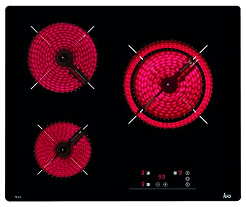 Placa de Cozinha Teka TB6310 Interior Cerâmica Preto TEKA - Cooktops - cerâmica, interior, preto