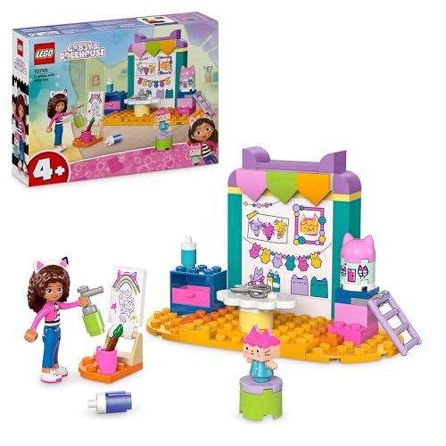 LEGO Disney Gabby's Dollhouse Creations with Baby Box LEGO - Brinquedos - lego disney, gabby dollhouse, creations, baby box, 60 peças, criaturas