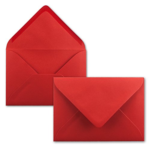 Farbenfroh Red 25 pcs. (Recondicionado Como Novo) Neuser - Envelopes - papel, 25 pcs, preto branco, recondicionado