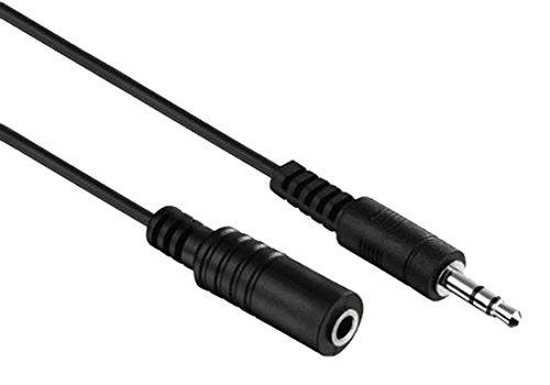 Cabo de Áudio PURELINK (Jack 3.5mm - 5 m - Preto) PureLink - Cabos de áudio e vídeo - 5 m, jack 3.5mm, plug & play