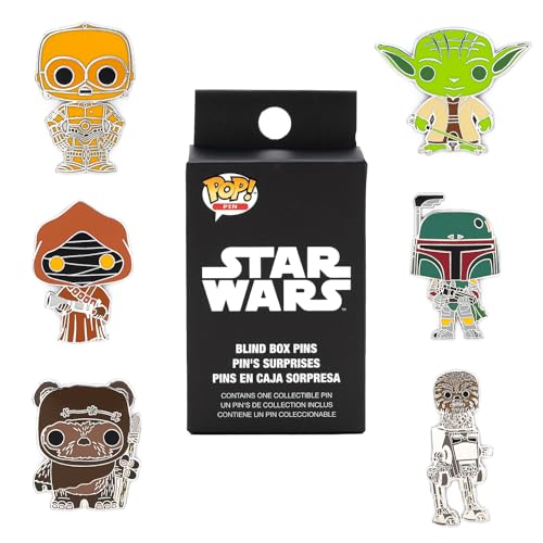 Pin LOUNGEFLY Pin - Disney - Star Wars - Blind Enamel Pin Purchase 
Marca:
Funko
 - Joias - star wars, blind enamel, metal