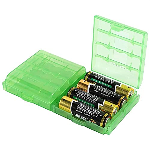 Caixa de Arrumação para Baterias VARTA 6 Peças CHENYU - Recipientes de armazenamento doméstico - 6 compartimentos, plástico, 6,7x1,8x6 cm