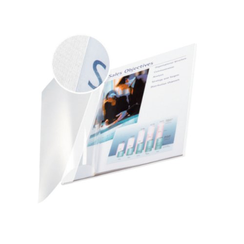 Capa de Encadernação LEITZ Impressbind (Branco) Leitz - Papel de capa - encadernação, a4, 35 folhas, tampa transparente