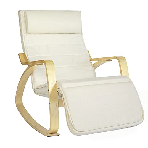 Poltrona de Repouso SOBUY FST16-W (Bege - 50x80x90cm) sobuy - Mobiliário de escritório - poltrona, repouso, sobuy, fst16-w, bege