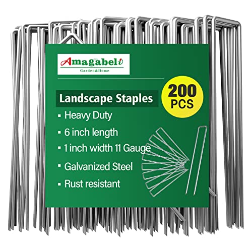 Grafos Amagabeli Garden Home 200 Grapas Galvanizados Para Jardin Amagabeli Garden Home - Jardinagem - grafos, amagabeli, garden home, galvanizados, jardin