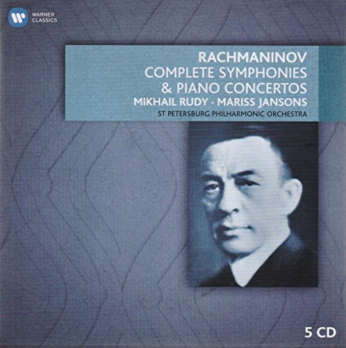 CD Sergei Rachmaninov - Rachmaninov: Piano Concertos & Orchestral Works (1 CDs) Rudy,Mikhail/Janson,Mariss/Spp - Música e gravações de som - cd, sergei rachmaninov, piano concertos, orchestral works