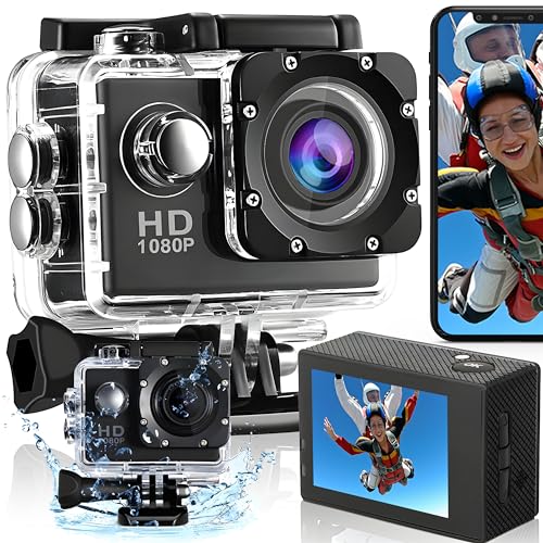 Action Cam RETOO (Full HD - 16 MP - Até 60 min de autonomia) Retoo - Câmaras de vídeo - full hd, 16 MP, 60 min autonomia