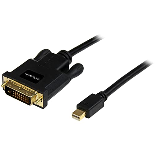 Cabo de Vídeo Adaptador StarTech.com MDP2DVIMM6B 0.18m Mini DisplayPort DVI-D STARTECH.COM - Acessórios de computador - mini displayport, dvi-d, 0.18m