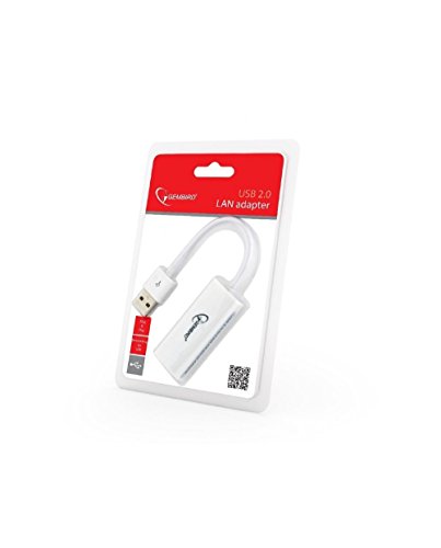 Adaptador de Rede GEMBIRD NIC-U2-02 (RJ45 - USB) Gembird - Placas e adaptadores de rede - rj45, usb