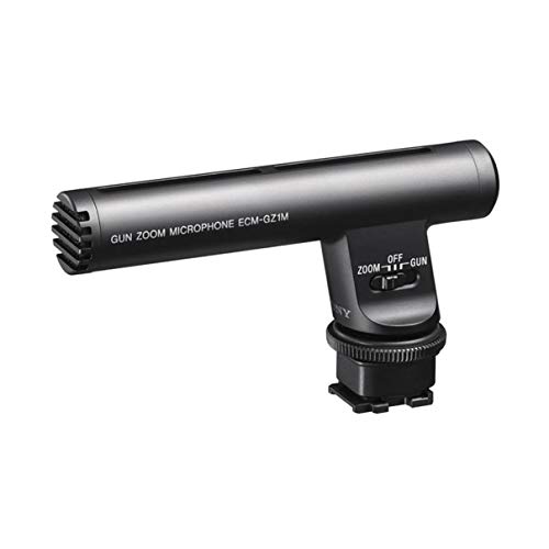 Microfone SONY ECM-GZ1M (Preto - 20 Hz a 40 kHz) Sony - Microfones - rádio FM, zoom, modo pistola, 20 hz a 40 kHz