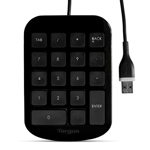 Teclado TARGUS AKP10EU (Com Cabo - Layout Francês) Targus - Teclados numéricos - layout francês, teclado numérico, com cabo