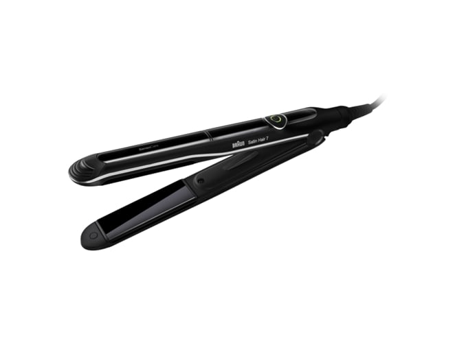 Alisador de Cabelo BRAUN ST 780 (Cerâmica - Máx 200 °C) Braun - Pranchas alisadoras - cerâmica, 200 °C, visor incorporado, bloqueio