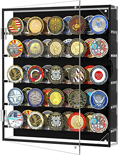Expositor para Moedas e Medalhas MILITARY CHALLENGE HHUXIUE - Camas e acessórios - moedas, medalhas, vitriana, proteção, angular