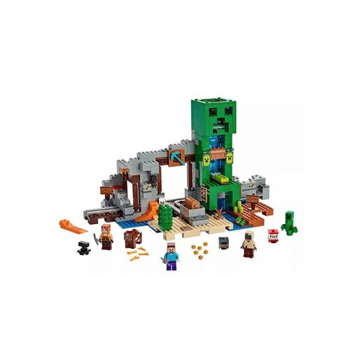 LEGO Minecraft - A Minha de Creepers (Idade Mínima: 8) LEGO - Blocos de encaixe - lego, minecraft, minha de creepers, idade mínima 8