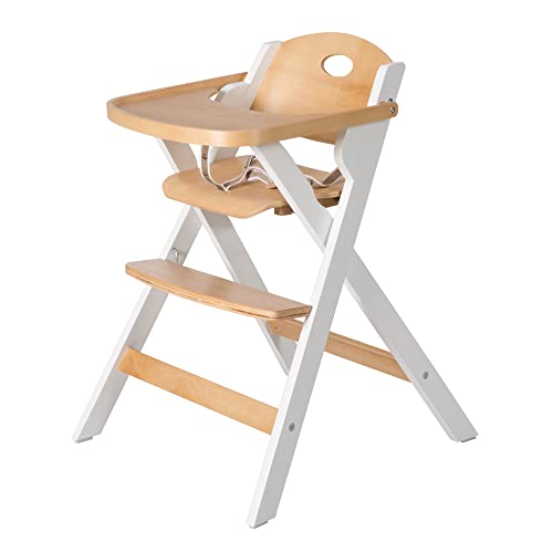 Cadeira de Refeição ROBA Fold Up Smart (Branco) roba - Cadeiras altas e assentos elevatórios - refeição, portátil, branco