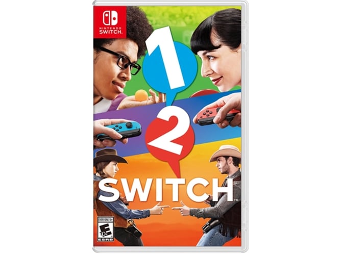 Jogo Nintendo Switch 1-2-Switch (Inglês - Europa) Nintendo - Software de jogos de vídeo - solo jogador, duas pessoas, interação direta, jogos simples