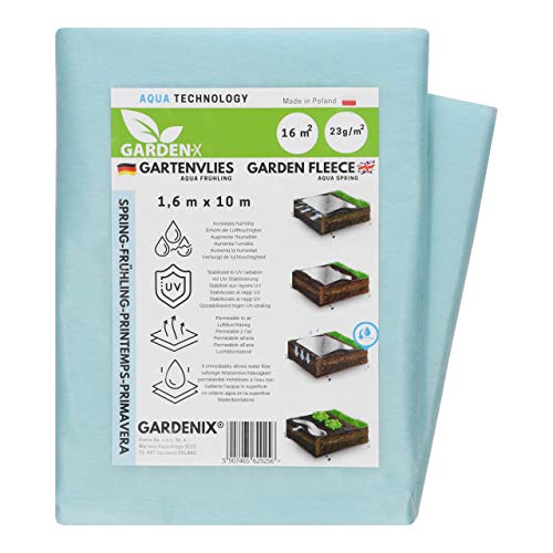 Vedação para Jardim GARDENIX Vellón Anti-Frosto 16 M² GARDENIX - Tecido de paisagem - vedação, jardim, anti-frosto, 16 m²