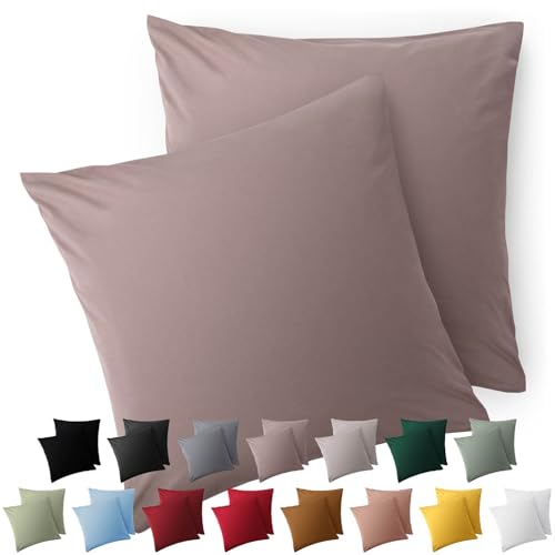 Capa de Almofada BLUMTAL 40X40 cm (Castanho) Everbrent - Fronhas e almofadas - microfibra, lavável, 40x40 cm