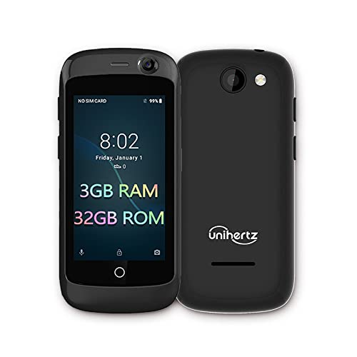 Smartphone UNIHURST Jelly Pro (5'' - 3 GB - 32 GB - Preto) Unihertz - Telemóveis - smartphone, unihurst jelly pro, 5 polegadas, 3 GB, 32 GB, preto