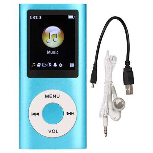Leitor MP4 HEAYZOKI Azul (Bluetooth - Autonomia: 6 h) Heayzoki - Áudio - mp4, bluetooth, 6 h, carta sd