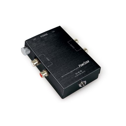 Gira-Discos FONESTAR TC-7 (Manual - Velocidade: 33 1/3 - 45) FONESTAR - Componentes de áudio - manual, 33 1/3 rpm, 45 rpm, 20 capacidade
