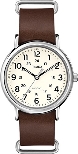 Relógio TIMEX Weekender Castanho (Aço e Couro) Timex - Relógios - castanho, aço, couro
