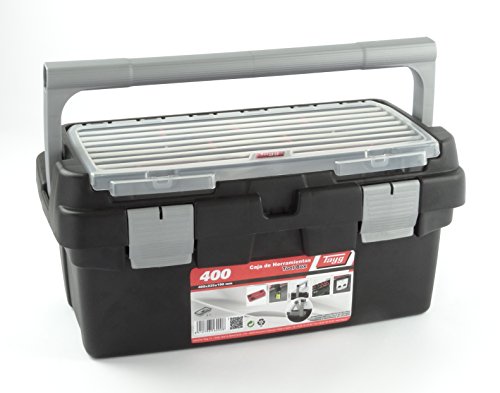 Caixa para Ferramentas TAYG 370400B0400 TAYG - Caixas de ferramentas - prateleira, pp, caixa preta, medidas