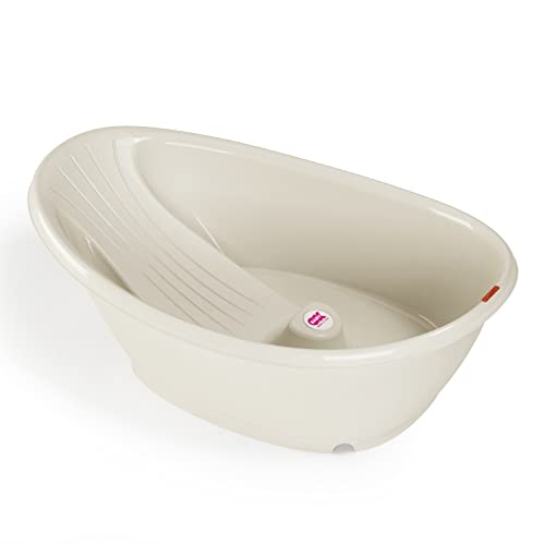 Baño Bebé OKBABY Bella (Branco - Alumínio) Ok Baby Srl - Banheiras para bebês e assentos de banho - branco, alumínio