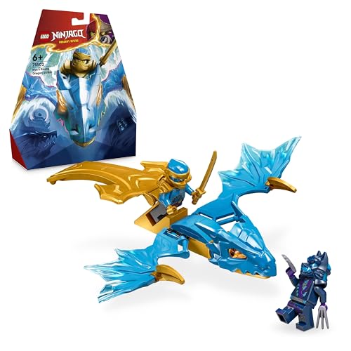 LEGO Ninjago: Ataque Rising Dragon de NyA - 71802 (Idade mínima: 7) LEGO - Blocos de encaixe - lego, ninjago, ataque, rising dragon, nya