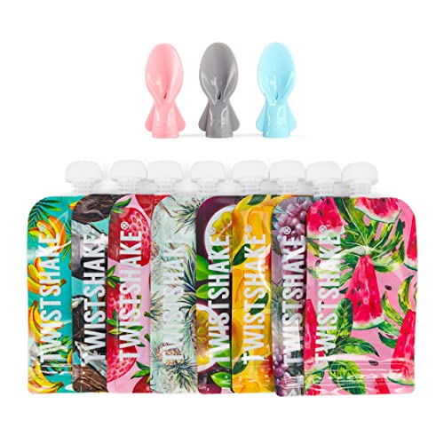 Conjunto de recipientes para comida Twistshake Twistshake - Recipientes de armazenamento de alimentos - recipientes, comida, twistshake