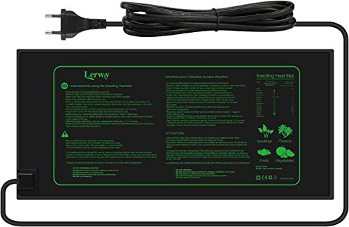 Manta Térmica Lerway para Plantas e Reptis 21 W LERWAY - Aquecimento e iluminação do habitat de répteis e anfíbios - manta térmica, lerway, plantas, reptis, 21 W