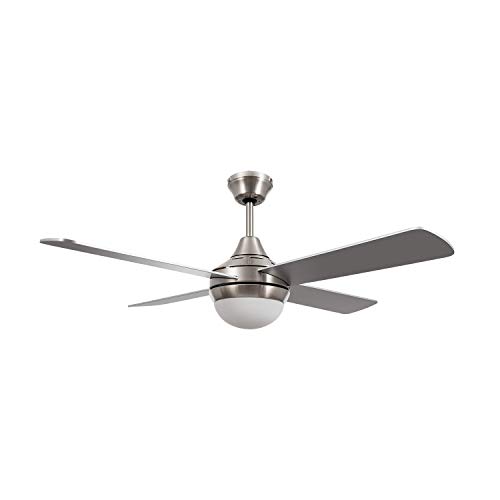 Candeeiro de Teto Ledkia 17881 | Madeira, Aço TECHBREY - Ventiladores de teto - led, teto, madeira, aço