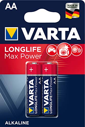 Pilha Não-Recarregável VARTA Max Tech AA Varta - Baterias de uso geral - ni-mh, 2000 mAh, universal, 1.2V