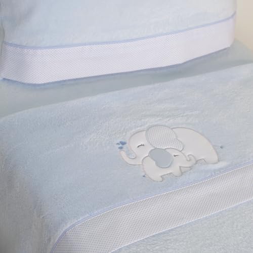 Conjunto de Lençóis para Berço MAMÁ ELEFANTE 10Xdiez 10XDIEZ - Lençóis - 3 peças, poliéster, suave, bebé